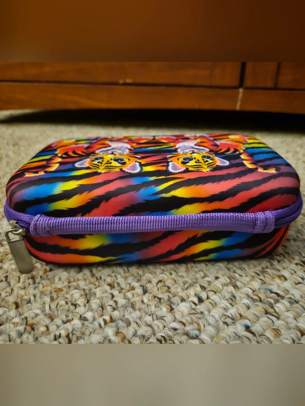 Lisa Frank Forrest Tiger Pencil Case